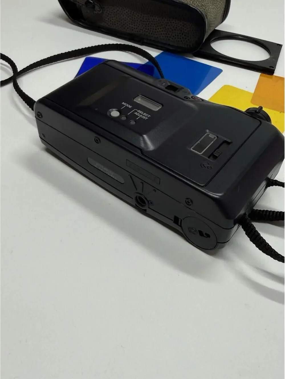 Pentax IQZoom 735 35mm Film Camera Tested Working w/ Color Filters